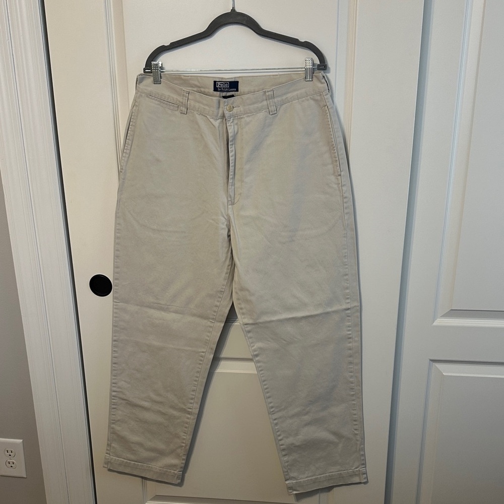 Polo by Ralph Lauren Men's Cream Chinos